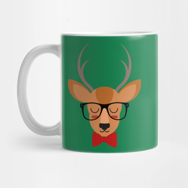 Hipster Deer by kareffer